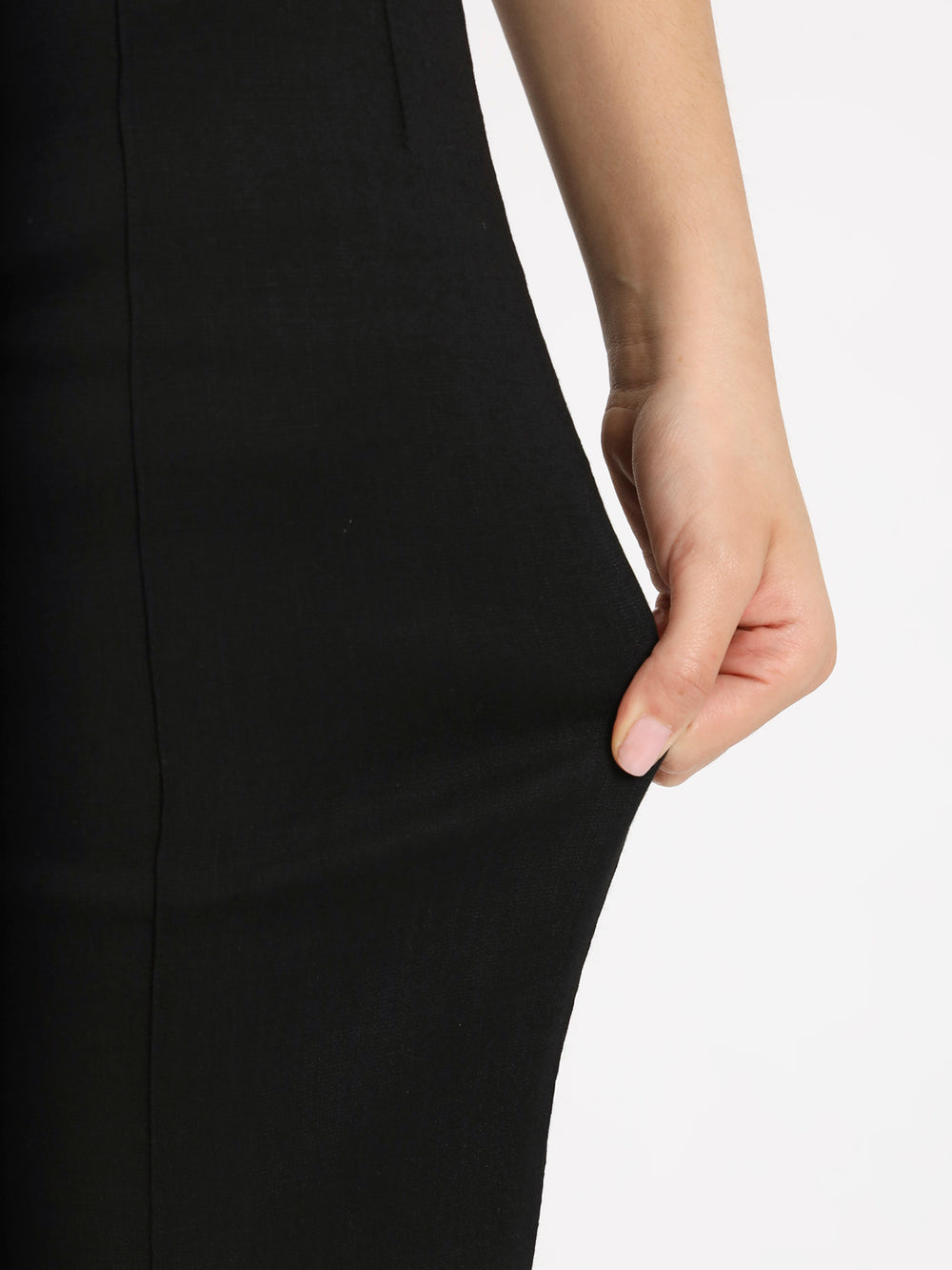 Black Bell Bottom Pants