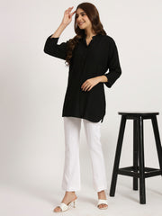 White Bell Bottom Pants