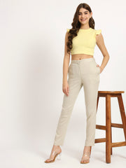 Ash Grey Colour Lycra pants