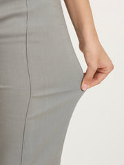 Ash Grey Bell Bottom Pants