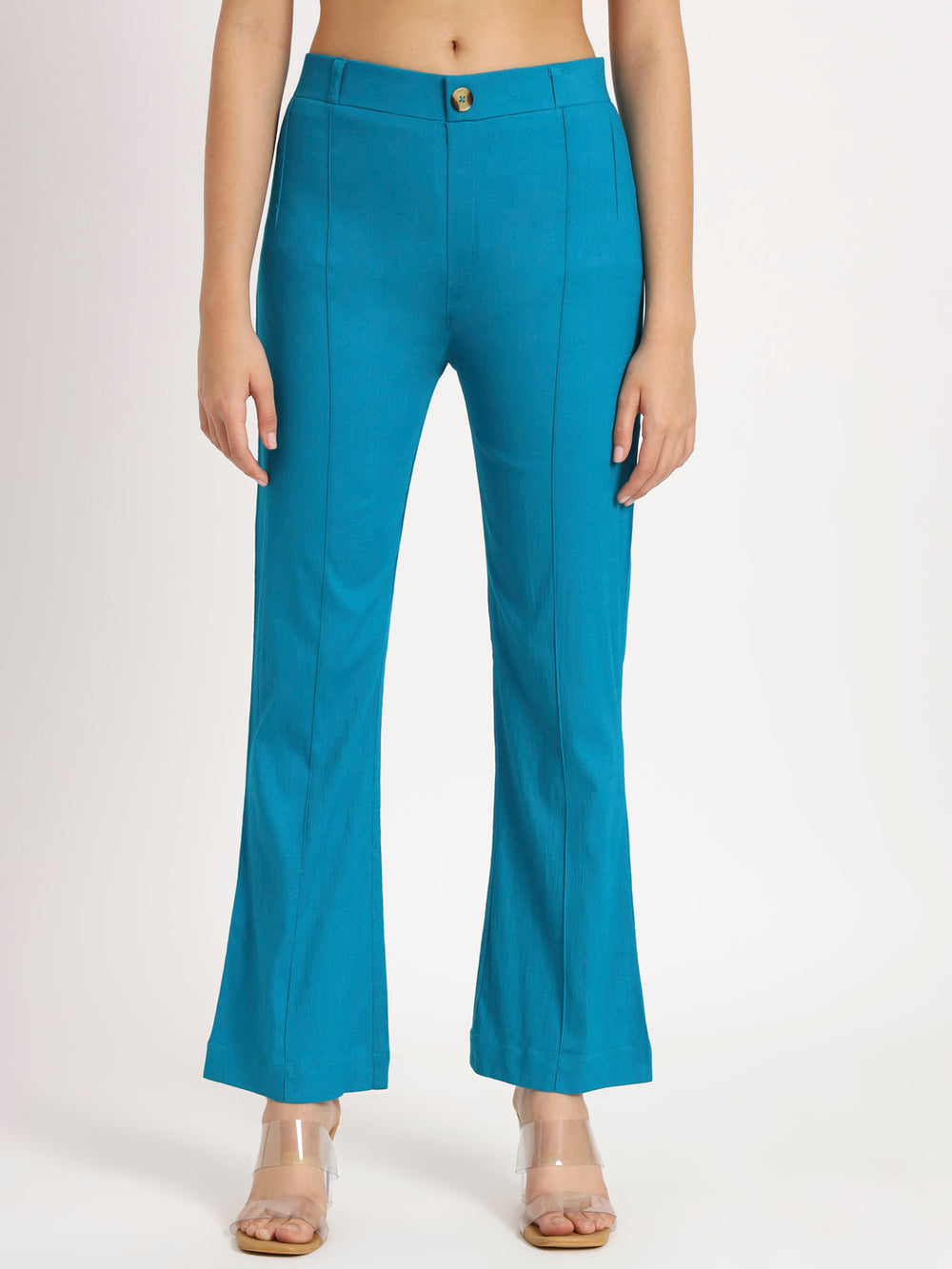 Chill Blue Bell Bottom Pants