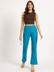 Chill Blue Bell Bottom Pants