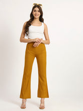Mustard Bell Bottom Pants