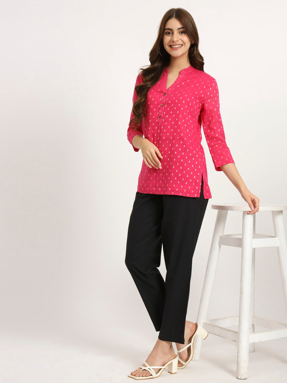 black cotton pants for women