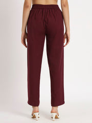 Cotton pants for women