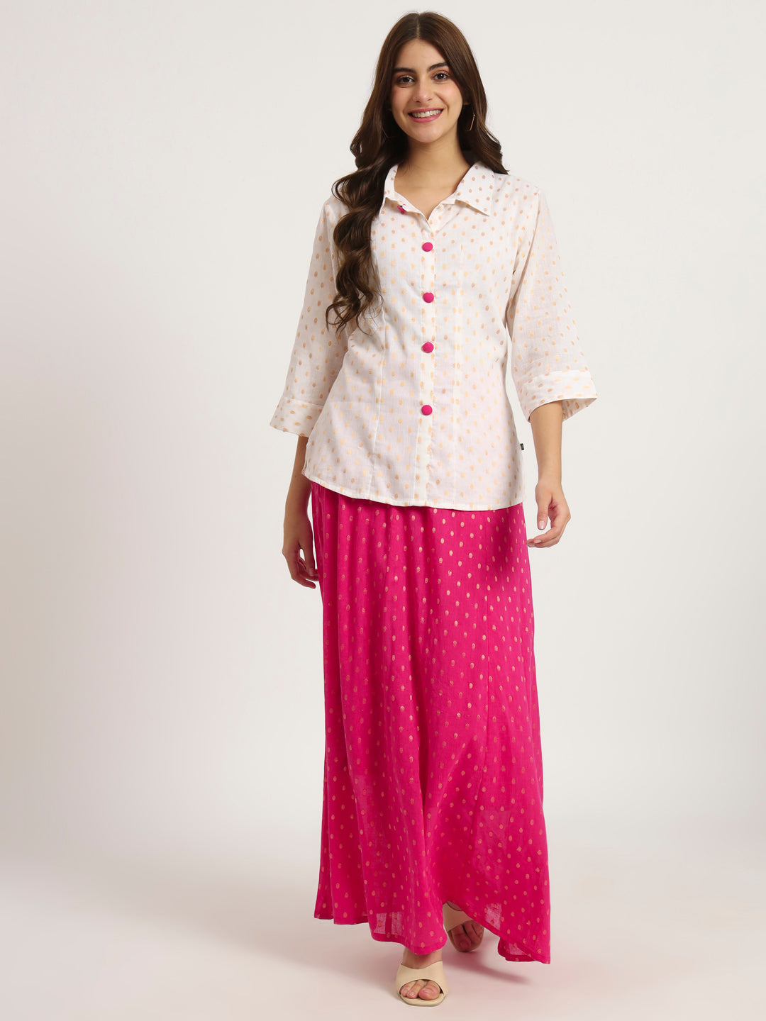 Pink Lemonade Long skirt set