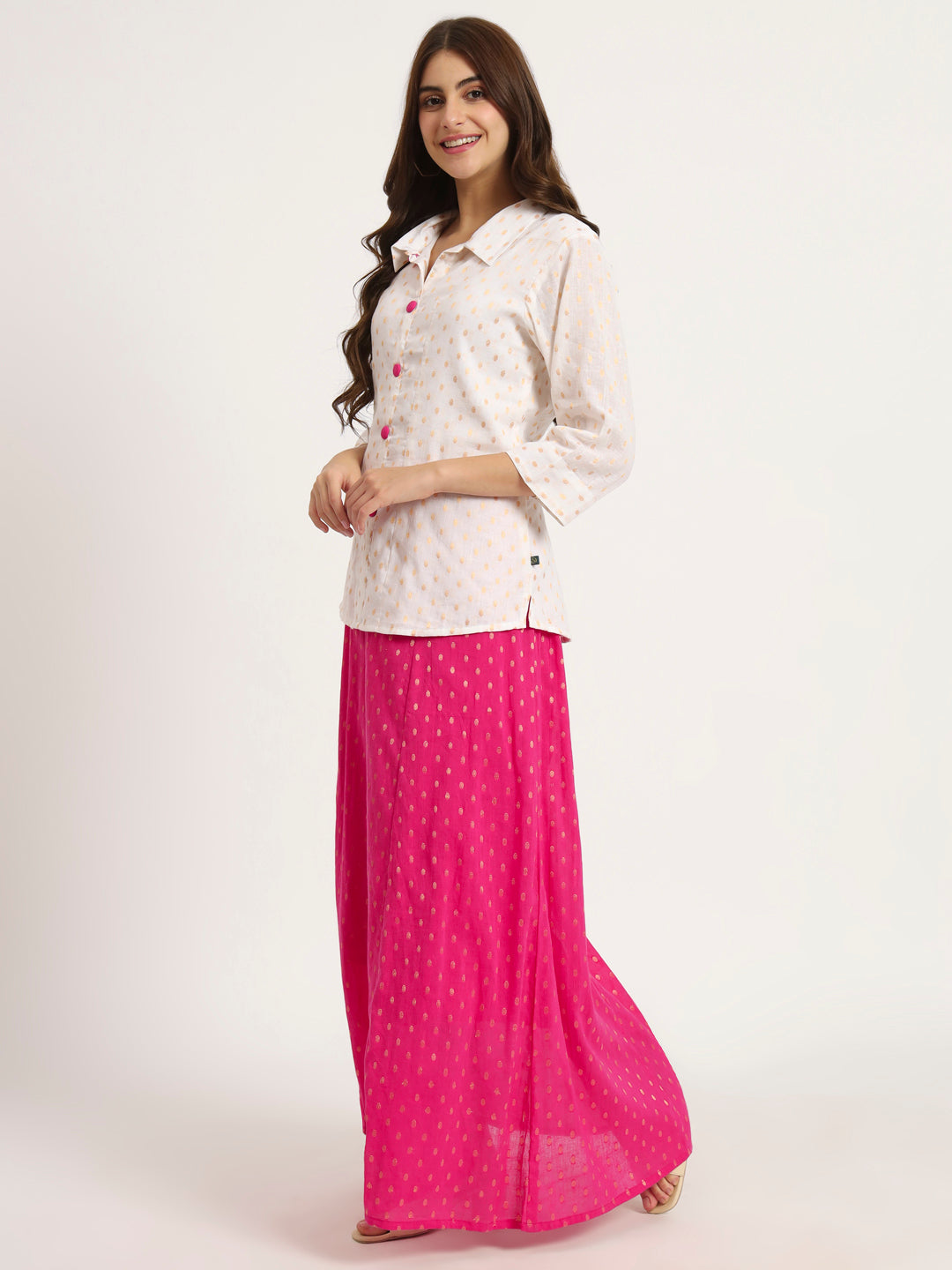 Pink Lemonade Long skirt set