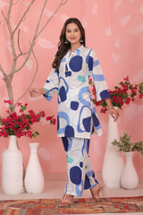 Blue Mirage Coord Set