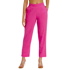 Hot Pink Cotton Pant
