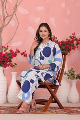 Blue Mirage Coord Set