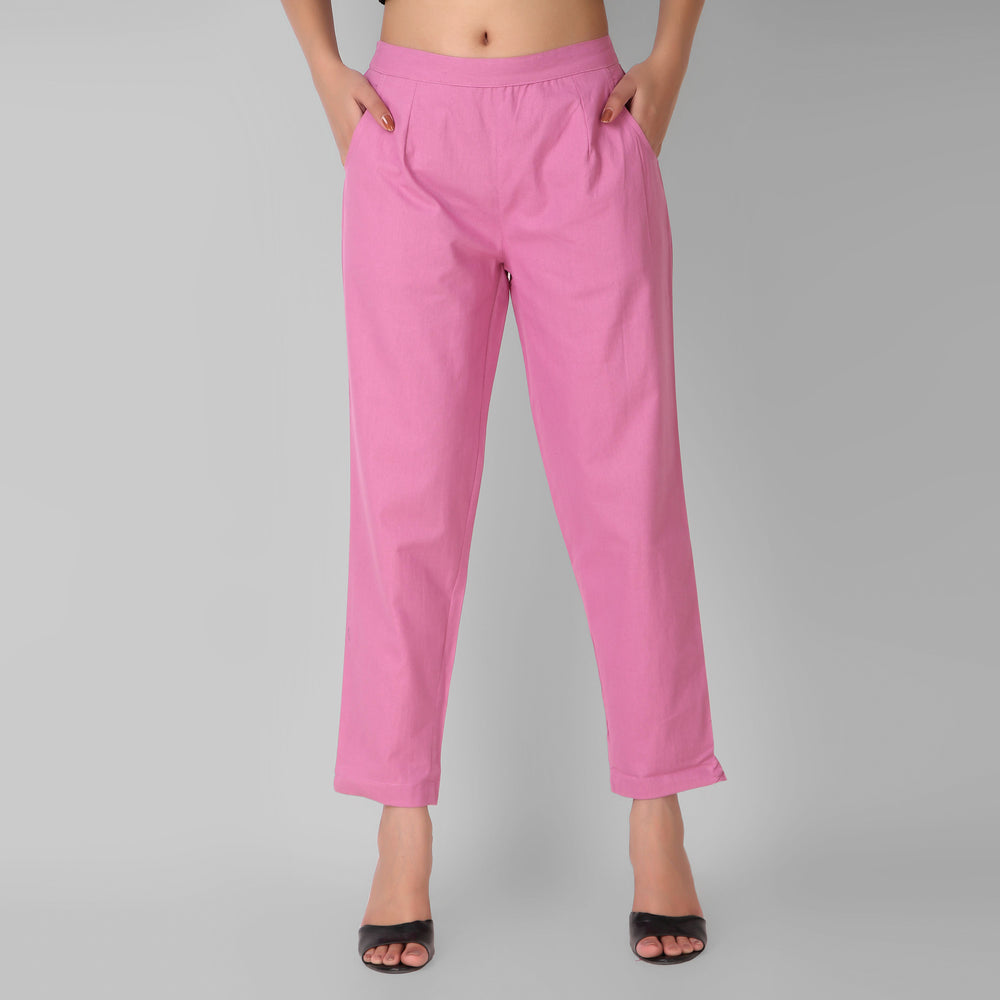 pure cotton pants for women