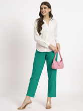 Mint Green Cotton Pant