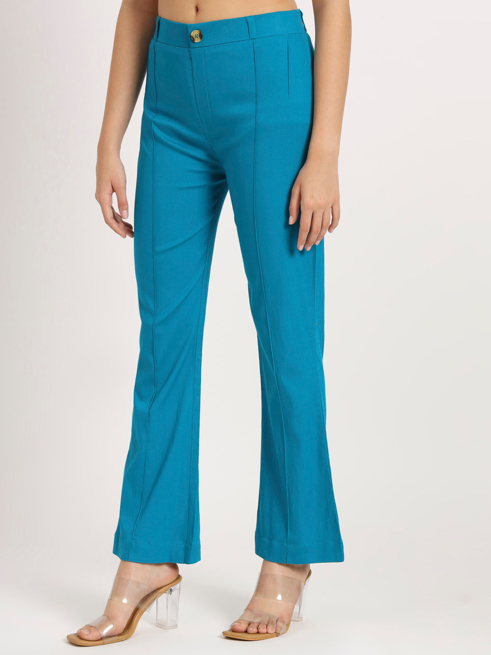 Chill Blue Bell Bottom Pants