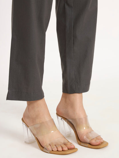 Dark Grey Cotton Pant