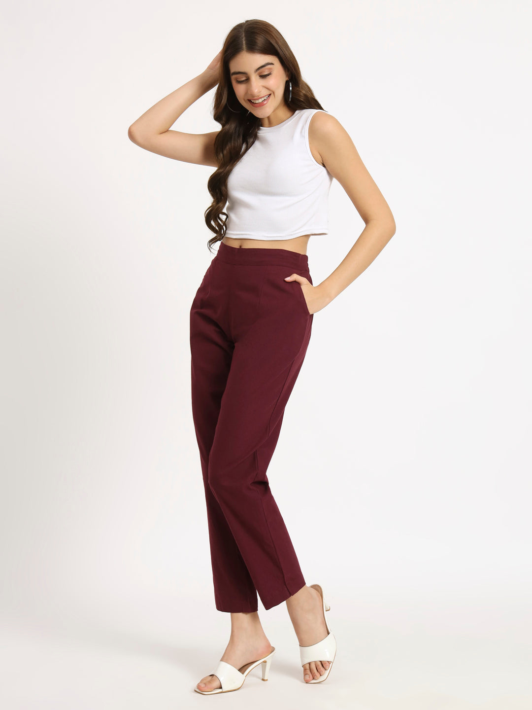 Cotton pants for women