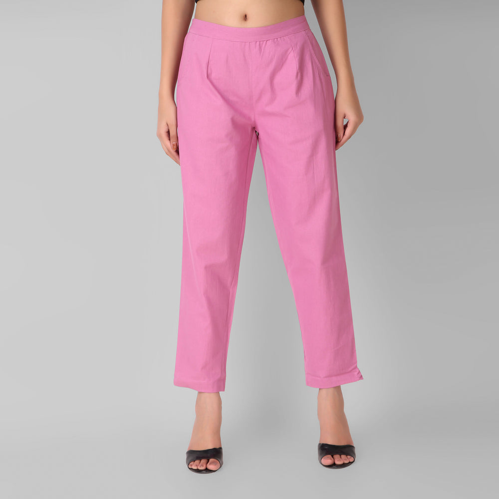 pure cotton pants for women