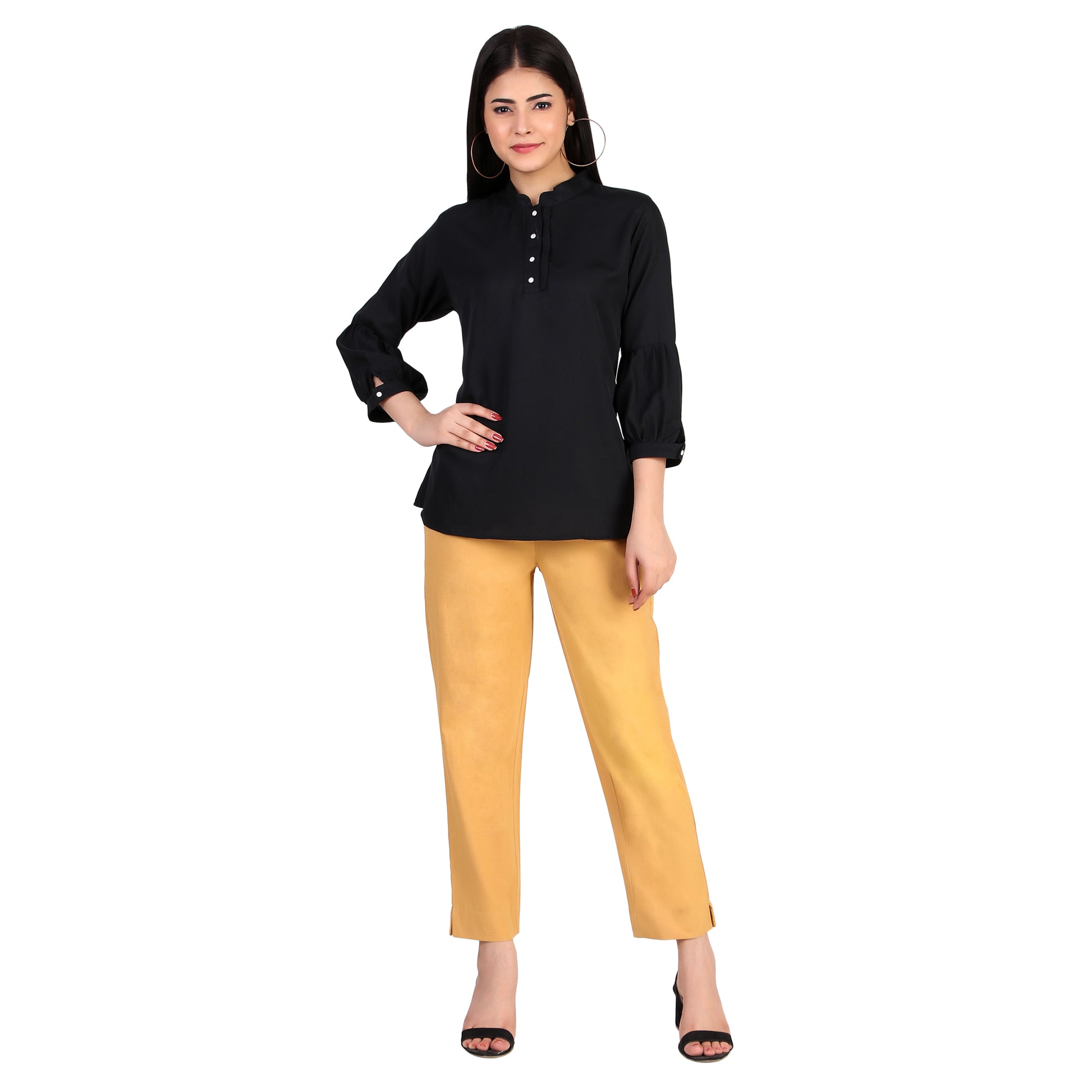 Honey Comb Cotton Pants