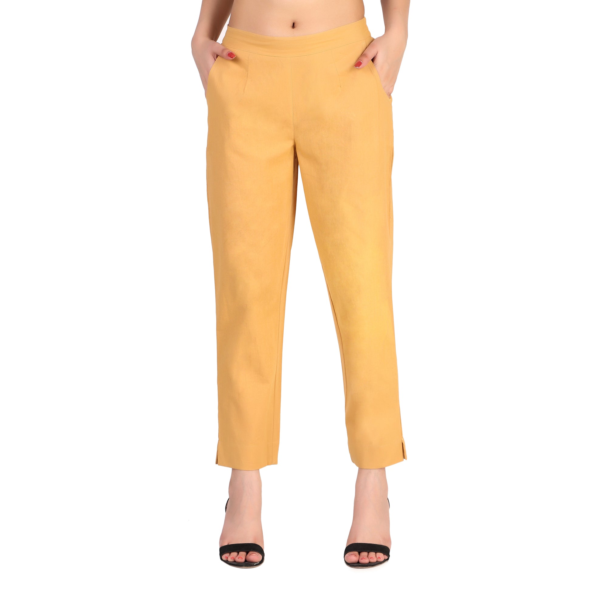 Honey Comb Cotton Pants