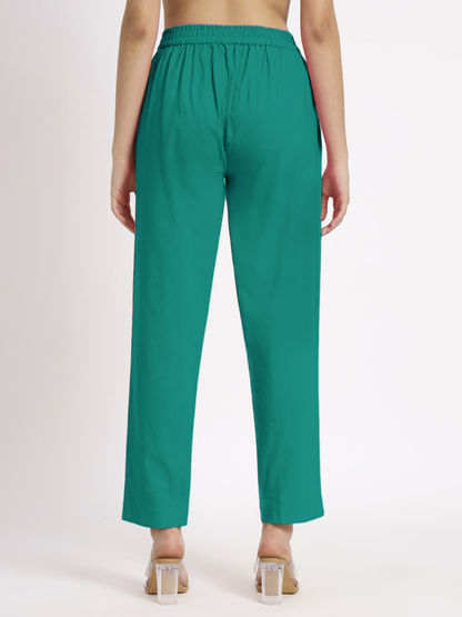 Mint Green Cotton Pant